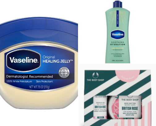 Face + body care recs 🧴 cover photo collage