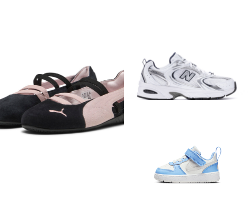 Speed Cat Ballet & New Balance Shoes For Women and kids that I Like cover photo collage