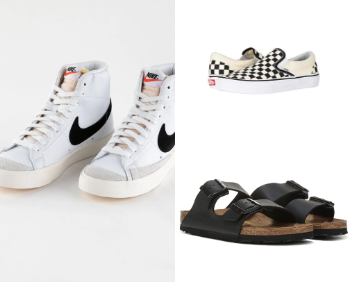 Favorite shoes cover photo collage
