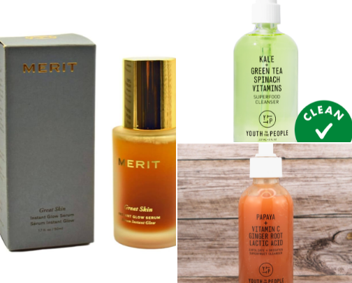 Skin Care Products cover photo collage