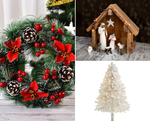 Mystical Christmas Home Decor Inspiration cover photo collage