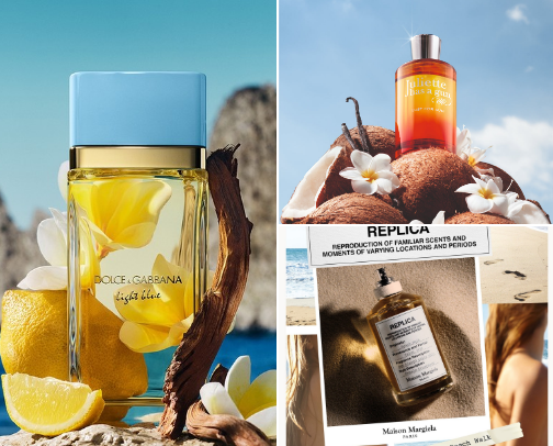 Summer Scents That Get Compliments Every Time ✨ cover photo collage