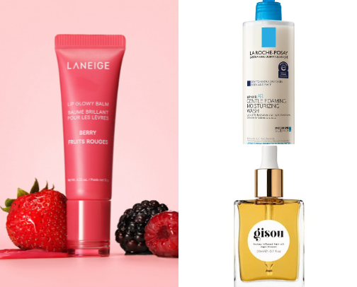 Skincare & Haircare cover photo collage