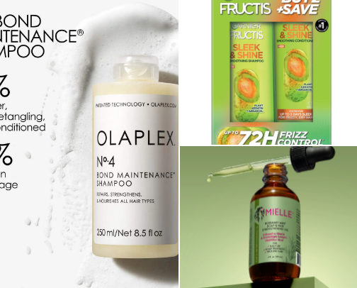 Hair products I LOVE cover photo collage