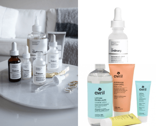 Skincare products 🫧🧴 cover photo collage