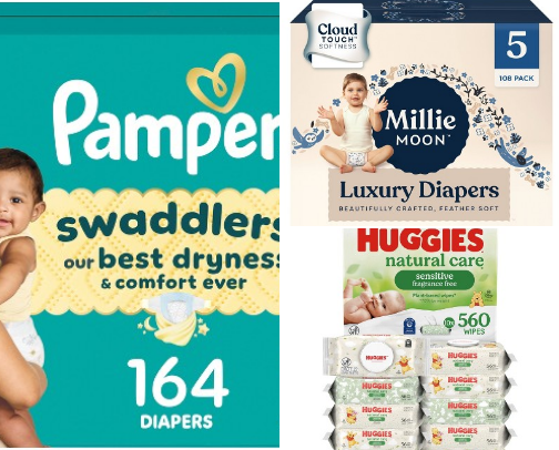 Target Baby Diapering Essentials You’ll Rebuy Every Week (Worth It) cover photo collage