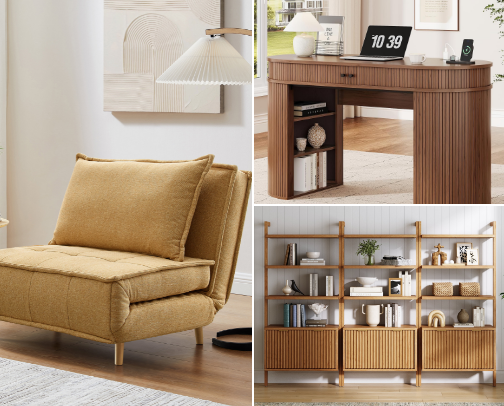 Done For You: The MidCentury Home Office cover photo collage