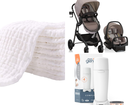 Baby Registry Essentials cover photo collage