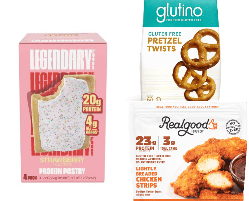 Tried and true - teenager approved- Gluten Free snacks cover photo collage