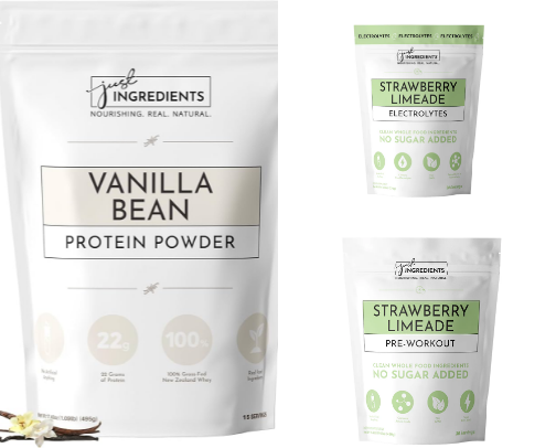 Nutrition and Supplements with GOOD ingredients cover photo collage