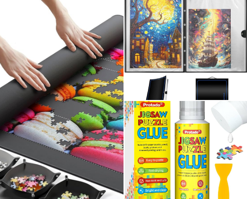 Puzzles & Accessories cover photo collage