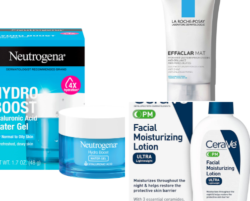 Balance & Glow: Lightweight moisturiser for oily skin cover photo collage