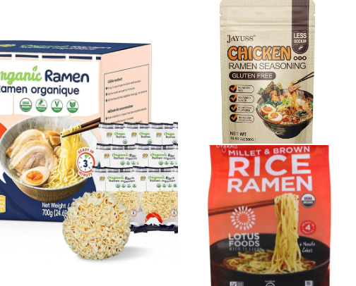 Low sodium diet staples cover photo collage
