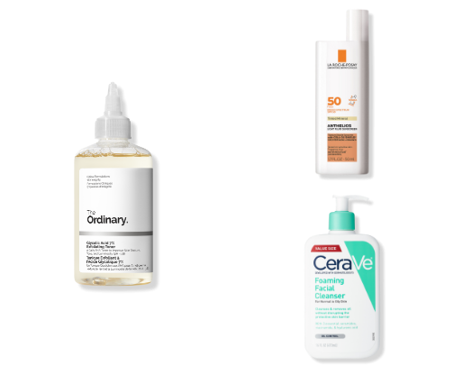 For my face (skincare) cover photo collage