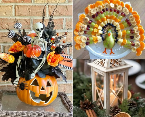 Holidays Ideas for home 🏡 this season cover photo collage