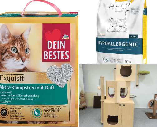 Crazy cat lady reviews 🐱 cover photo collage