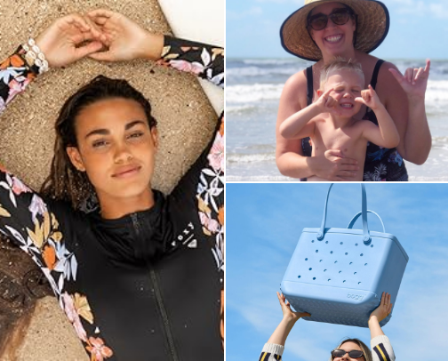 My Beach Day Essentials! cover photo collage