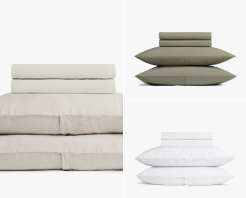 Parachute Bedding Sheets Set cover photo collage