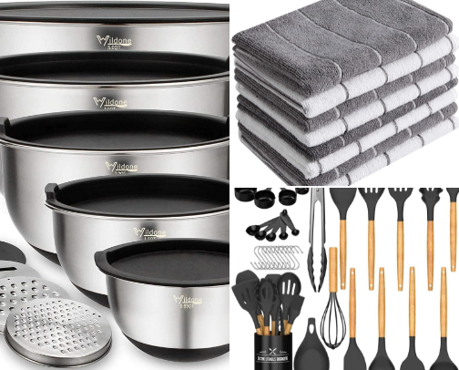 Kitchen Essentials cover photo collage