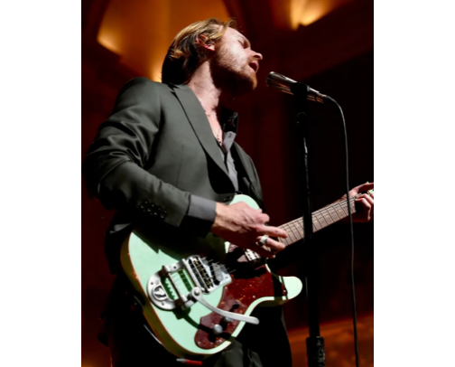 Finneas performing in Auckland, NZ cover photo collage