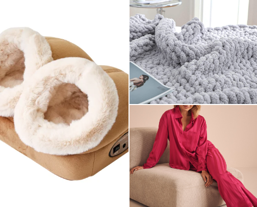 Cozy essentials cover photo collage