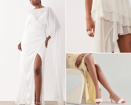 Here comes the bride cover photo collage