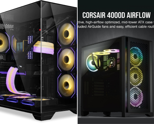 PC Cases cover photo collage