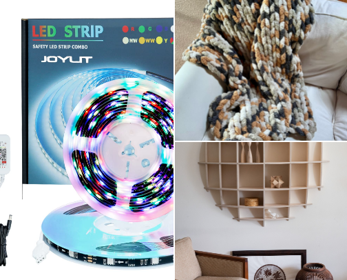 Chic Cozy Pieces That Instantly Upgrade Any Room cover photo collage