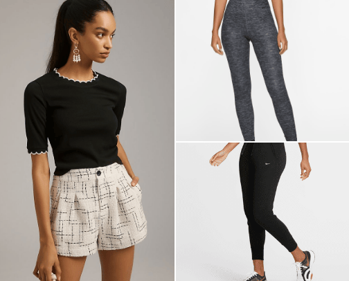 Women clothes cover photo collage