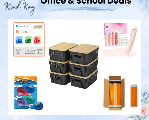 Office & School Deals cover photo collage
