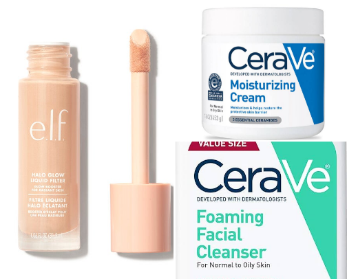 Daily Beauty Routine cover photo collage