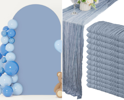 Party decor cover photo collage
