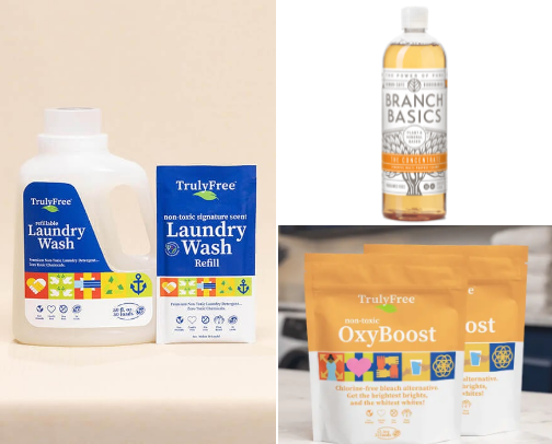 Non toxic cleaning products that work! cover photo collage
