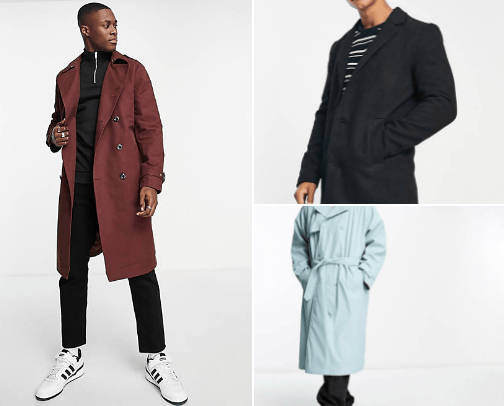 Coats for men... Keeping warm this winter cover photo collage