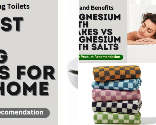 My favorite Bathroom Products cover photo collage