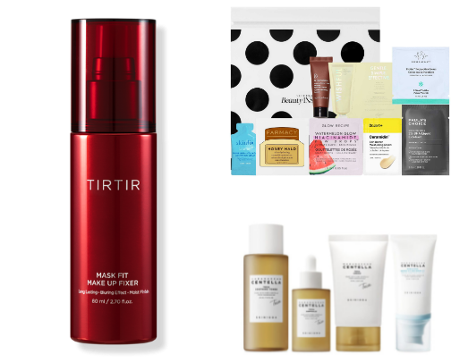 My favorite beauty recommendations. cover photo collage