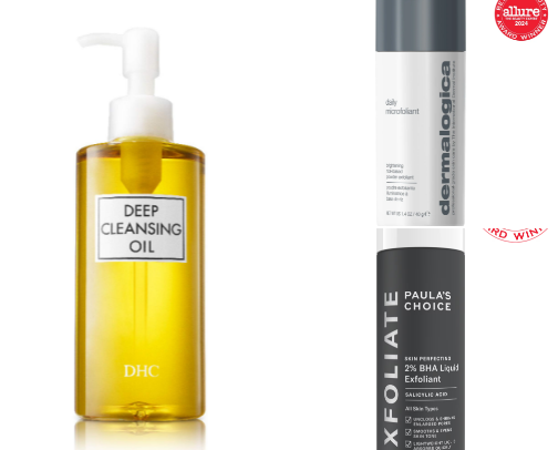Skincare recs 🫶🏾🩷 cover photo collage