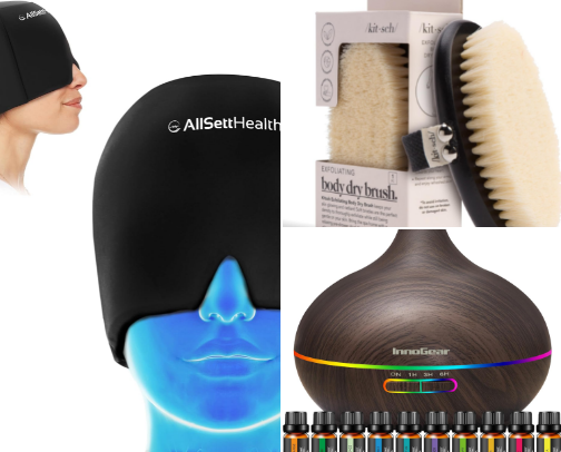 Health and Wellness Gifts cover photo collage