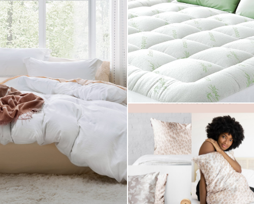 Bedding cover photo collage