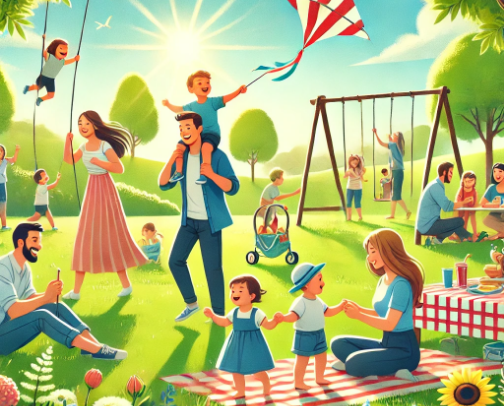 Parenting & kids 👩‍❤️‍👨 cover photo collage