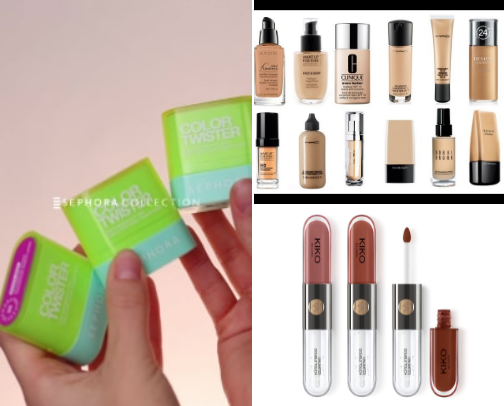 Beauty Recs cover photo collage