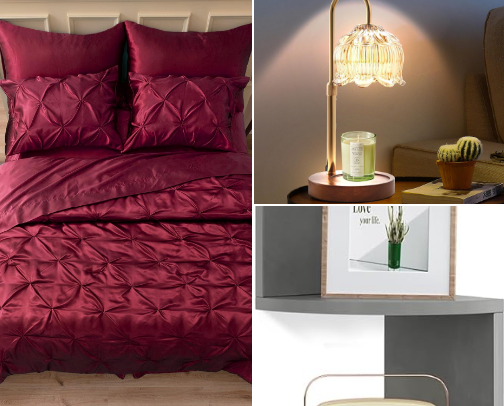 The best bedroom finds 🌑🍒💋🛌🏻🎱💗 cover photo collage