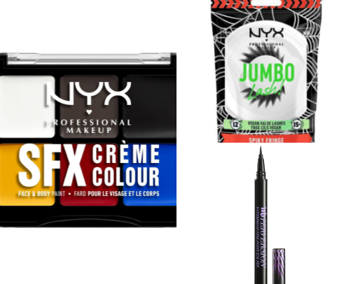 halloween makeup must-haves 🎃 cover photo collage