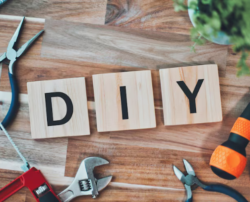 Easy DIY Projects Anyone Can Do cover photo collage