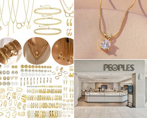 Cute jewelry cover photo collage