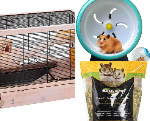 Aesthetic Hamster Cage Design & Decor Ideas cover photo collage