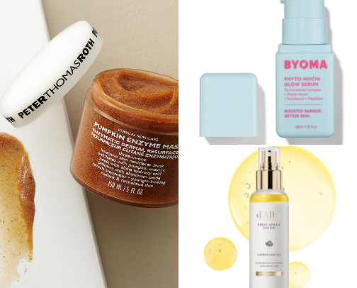 Affordable skincare I recommend as a licensed esthetician! cover photo collage