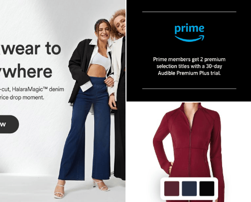 Athleisure cover photo collage