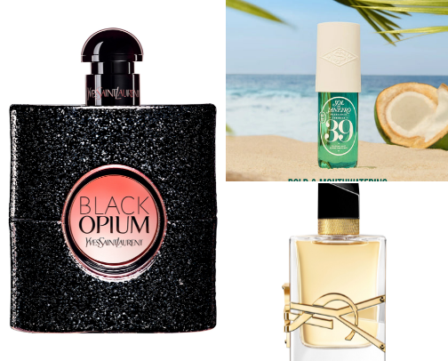 Fragrance cover photo collage