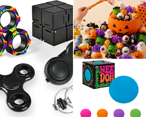 Sensory Toys Autism and ADHD 🫶 cover photo collage